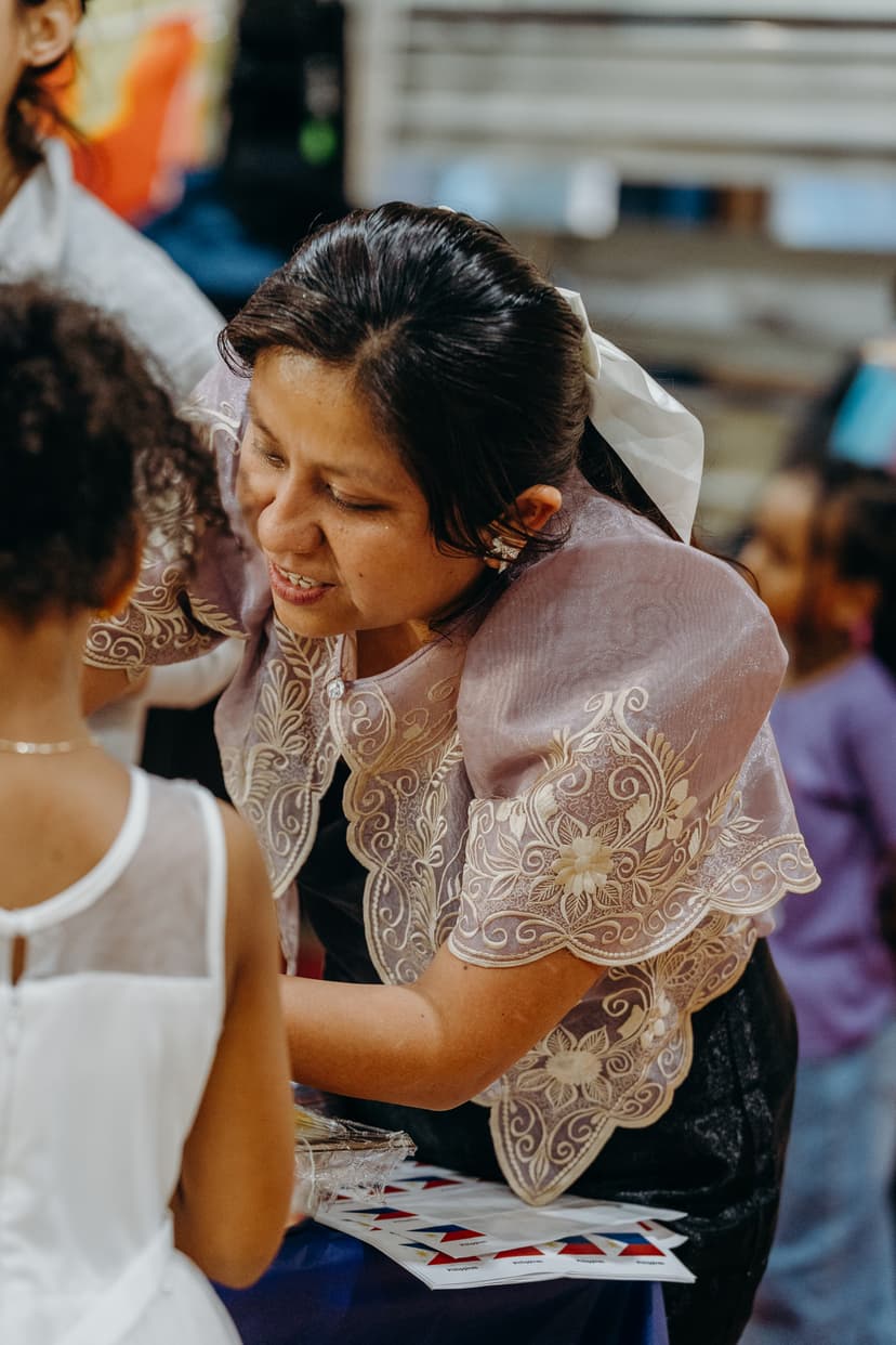 Students engaged in learning in a supportive environment