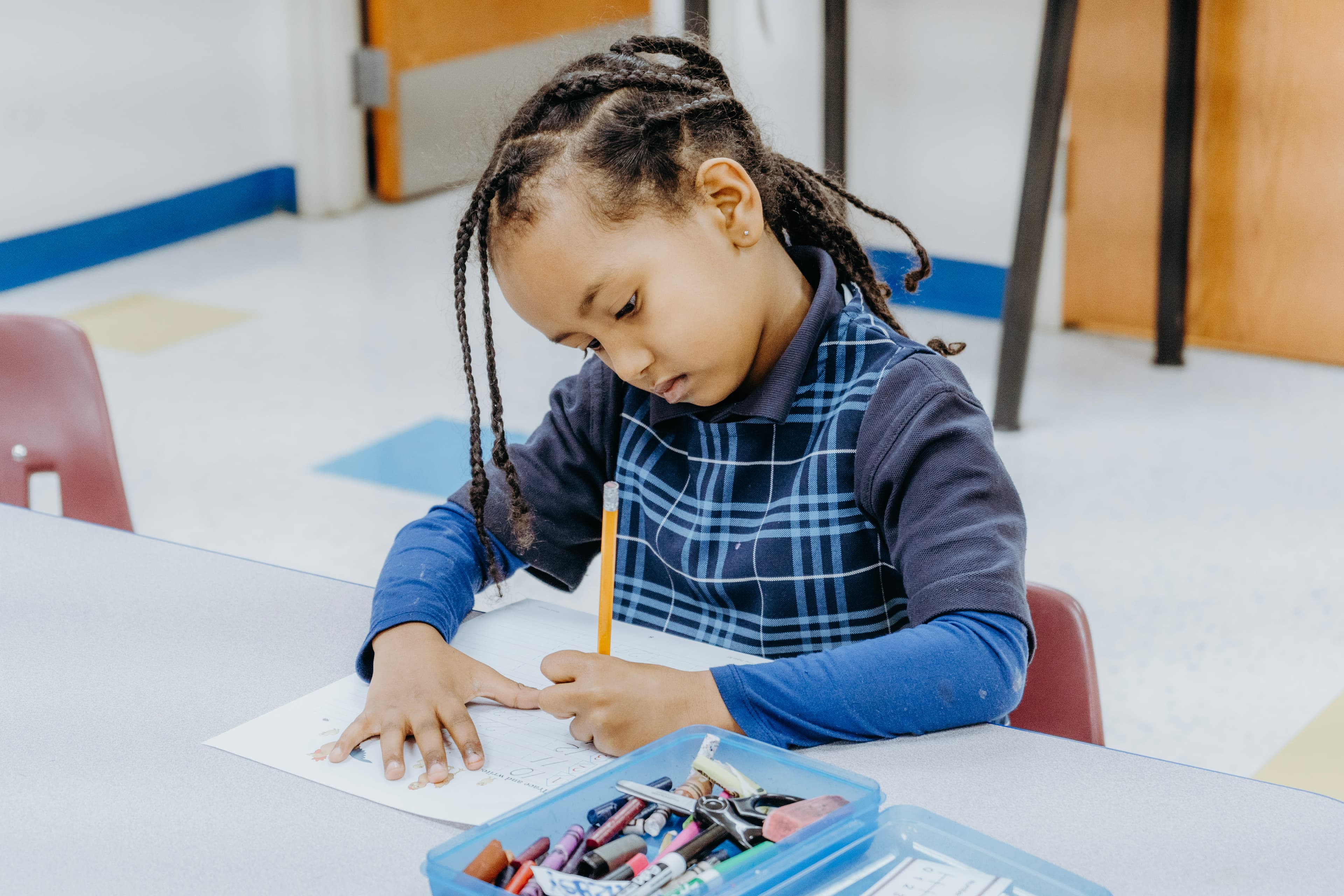 Parent reflecting on a child's school experience