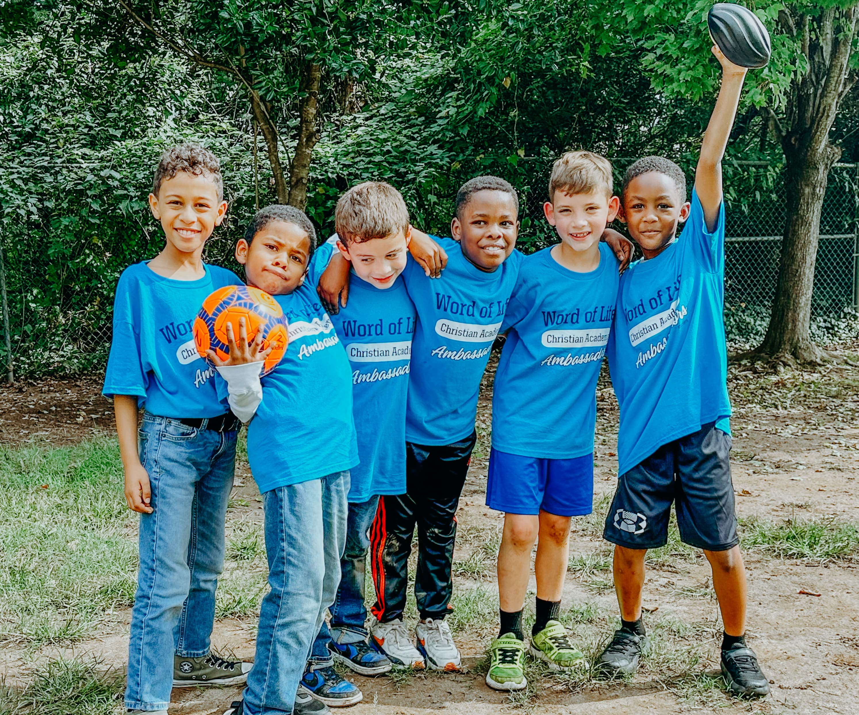 Students engaged in well-rounded learning and development