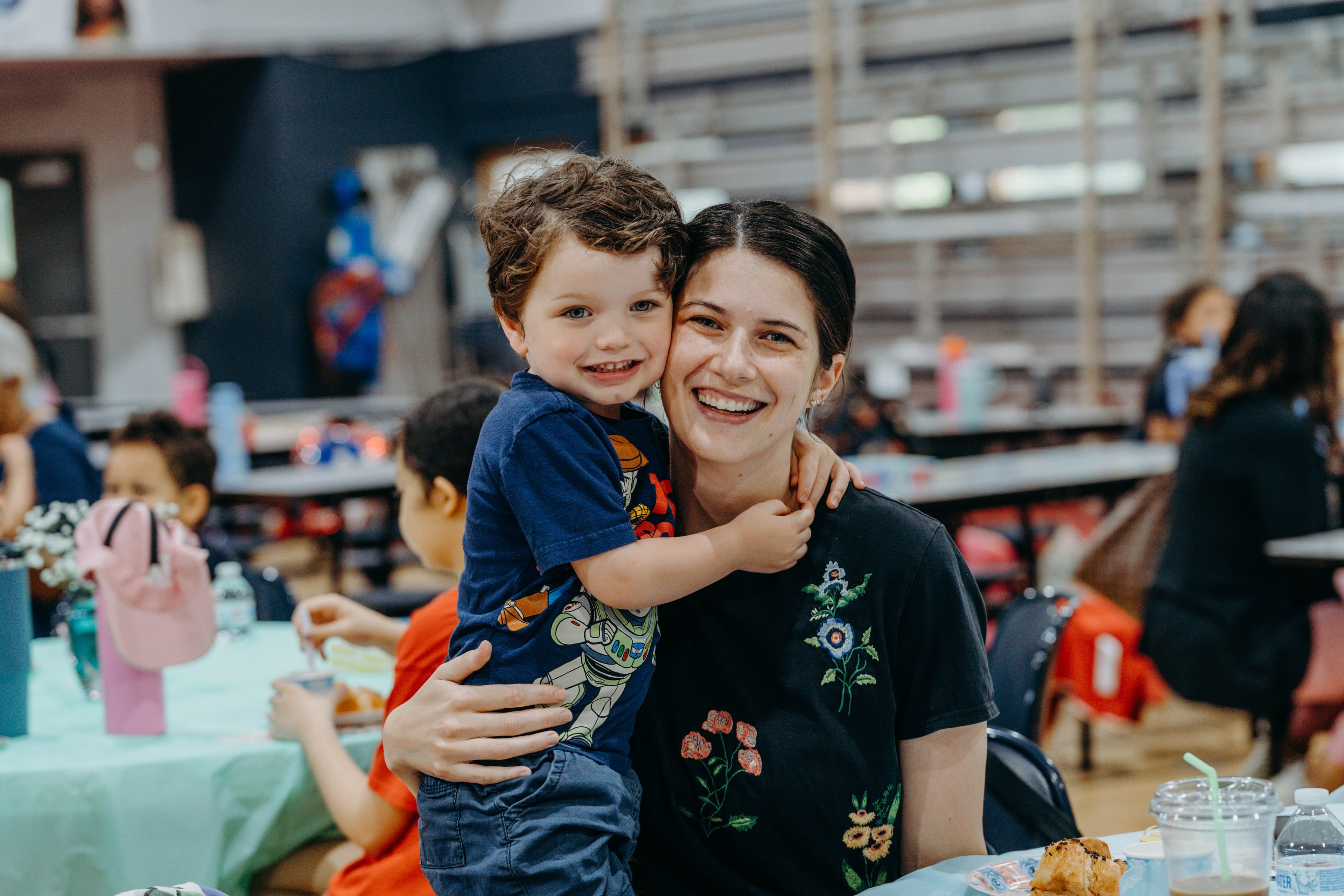 Happy student in a supportive school environment